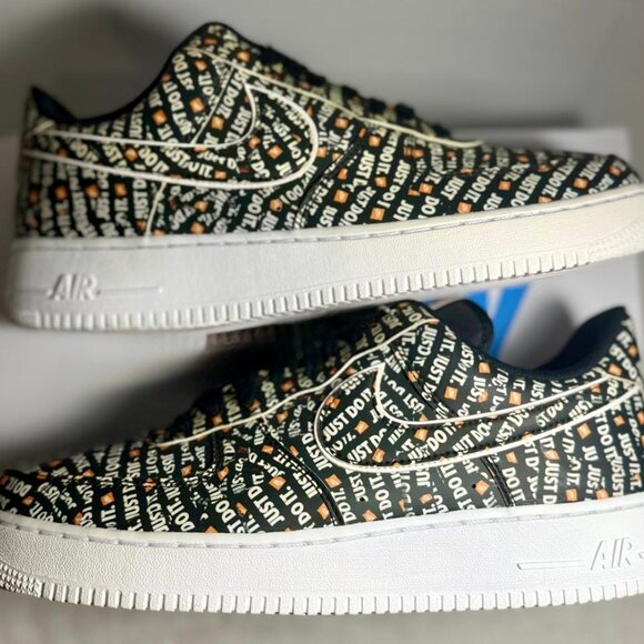 Nike Air Force 1 ’07 LV8 Low “Just Do It” Size 12 Collectors Sneakers | Rep Box - Picture 6 of 10
